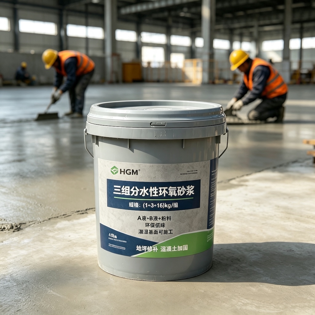 铜梁三组份水性环氧砂浆